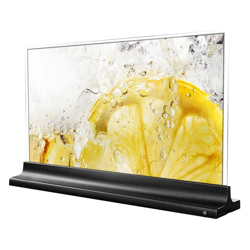 55 Inch Advertising Transparent OLED Display-video