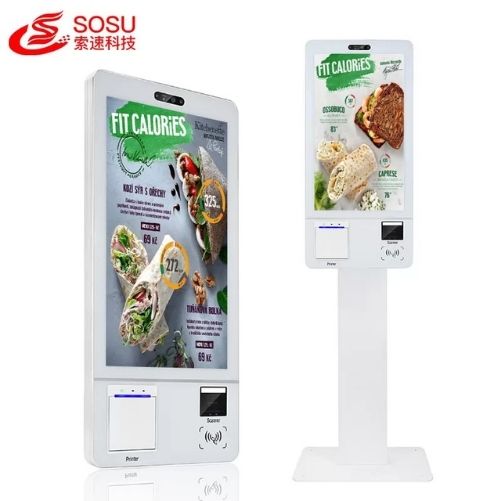 Payment Kiosk Self-Service for Restaurants and Cafes-video