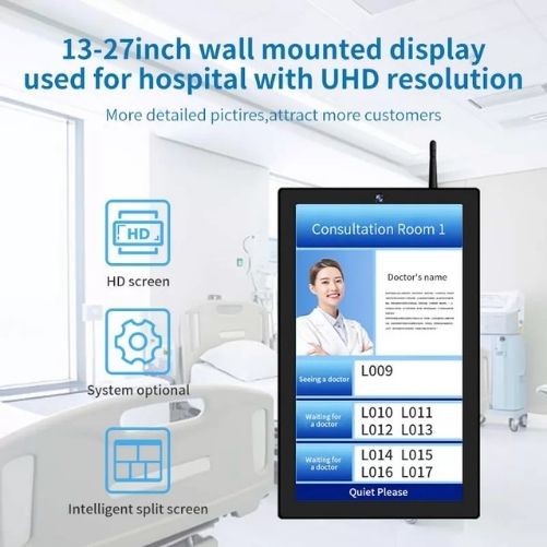 Healthcare Digital Signage Solutions with Patient Registration System-video
