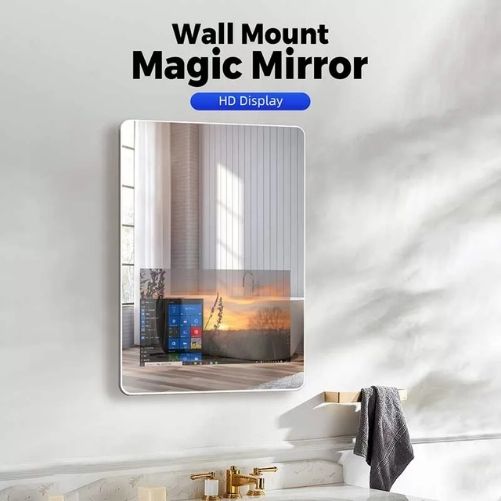 Interactive Mirror | Smart Mirror Touch Screen with Voice Control-video