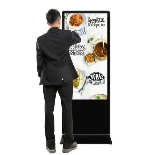 Interactive Floor Standing Touchscreen Kiosks for Restaurants & Cafes-video
